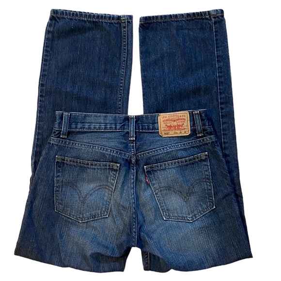 Levis Strauss & Co 505 Men’s Straight Leg Med Wash Jeans Blue Size 28 - Picture 6 of 15